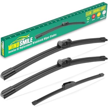 WINDSMILE Windshield Wiper Blades Replacement for Jaguar F-Pace Fpace