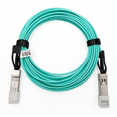 Elfcam- 1m/3.28ft Active Optical Cable AOC OM3 SFPto SFP10Gbps, Compatible with SFP-10G-AOC, 1 Meter