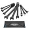 DURATECH 9-Piece Flex-Head Ratcheting Wrench Set, SAE