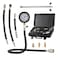 VEVOR Compression Tester Adapter Kit, 9 Pcs Automotive Engine Cylinder Leak Down Compression Test, Accurate Dual Scale Pressure Gauge 0-300 psi, with Long Reach Hoses and Case for Engine Cylinders