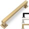 KOMOTIA 10 Pack 5 Inch Cabinet Pulls Champagne Bronze Kitchen Cabinet Handles Zinc Alloy Drawer Pulls Solid Cabinet Hardware