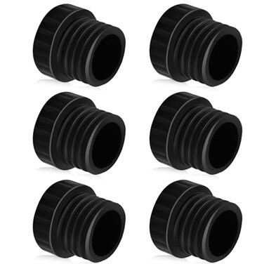 CANIPHA 6Pcs Light Bulb Socket Cover - Safety Caps for Unused Sockets, Protects String Lights