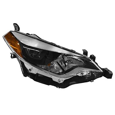 TRQ Passenger Side Headlight Assembly
