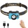 EverBrite 600LM Rechargeable Headlamp, Motion Sensor Head Lamp for Adults
