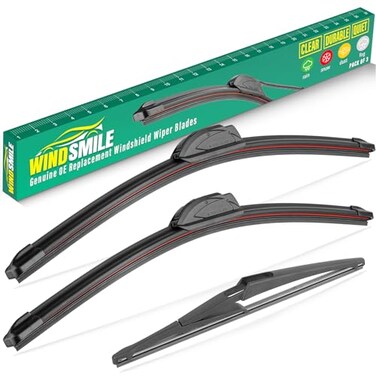 WINDSMILE Windshield Wiper Blades Replacement for Nissan Rogue Pathfinder