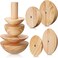 Doublefill 4 Pcs Pottery Molds 4.5'' 6.5'' Thickness 2.5''