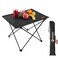 VILLEY Folding Camping Table, Portable Lightweight Table with Carry Bag