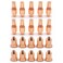 Vaphy 10pcs 56576 Electrode 10pcs 56811 Nozzle Tip 45A