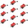 DIYables V-156-1C25 Limit Switch – SPDT Micro Switch with Long Hinge Roller Lever, 10 Pieces – Industrial Grade Switch for Arduino, ESP32, ESP8266, Raspberry Pi with Tutorials