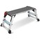 GCCSJ Work Platform Aluminum Step Ladder,36"×12"×18" Step Platform Non-Slip