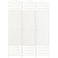 HOMCOM 3 Panel Room Divider, Folding Privacy Screen, 5.6', White