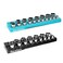DURATECH Magnetic Socket Organizer Set, 1/2" SAEMetric Socket Holders