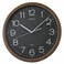 SEIKO Shigato Wall Clock, Black