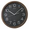 SEIKO Shigato Wall Clock, Black