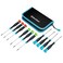 DURATECH 10 PCS Magnetic Precision Screwdriver Set, Phillips, Slotted, Torx