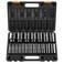 VEVOR Impact Socket Set, 1/2" 19 Piece Impact Sockets, Deep Socket, 6-Point Sockets, 1/2 Inches Drive Socket Set Impact 3/8 inch - 1-1/2 inch, Cr-V Rugged Construction, with a Storage Cage