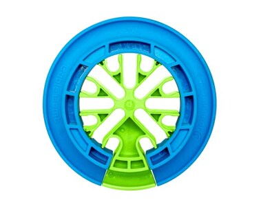 Jonard Tools CCB-34 Cable Comb Organizing Tool, Wire Comb, Dresser, Bundler, Ethernet Network Cable, Data Cat6A, Cat7 Blue/Green