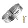 Mollom 5-59/64" (150mmHeavy Duty Carbide Hole Saw with 2 Pilot Bits