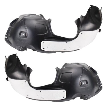 TRQ Front Driver and Passenger Side Inner Fender Liner Set
