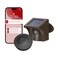eMACROS Pro3 2.4G Wi-Fi Solar Driveway Alarm,1 Receiver1 Sensor