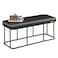 VASAGLE Storage Ottoman Bench for Entryway, PU Leather, Loads 660 lb