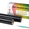 HTVRONT Heat Transfer Vinyl Black HTV Rolls, 2 Rolls 12" x 20ft