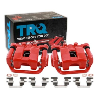 TRQ Performance Rear Driver and Passenger Side Brake Caliper Set Caliper