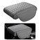Hbxdeco Car Armrest Cushion, 12.2"x8.3" Memory Foam Console Pad (Gray