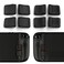 PlayVital Mix Version Back Button Enhancement Set for Steam Deck LCD, Grip Improvement Button Protection Kit for Steam Deck OLED - StreamlinedStudded Design - Black
