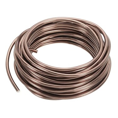 PATIKIL Bonsai Training Wire 4mm x 23ft Anodized Aluminum Brown