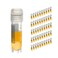 ULAB 50pcs 2ml Cryotubes Small PP Cryo Vials with Screw Caps, with Self-Supporting (bracketedBottom, Electron Beam Sterilization, Free from DNaseRNase, UCP1005