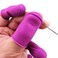 SILICONE ALLEY Comfortable Flexible ThimbleTHIK-Grip SeriesSmall (1- Medium (1- Large (1
