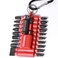 Geinxurn 22 Pieces Multi Impact Screwdriver Bits Set,Magnetic S2 Steel Insert Power Bits with Organizer Sleeve and Storage Strip
