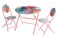 Idea Nuova DreamWorks Trolls 3 Piece Foldable Round Table and Chair Set, Ages 3