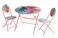 Idea Nuova DreamWorks Trolls 3 Piece Foldable Round Table and Chair Set, Ages 3