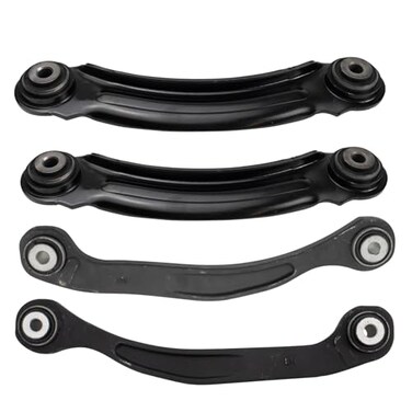 TRQ Rear Upper Forward and Rearward Control Arm Set 4 Piece Driver