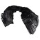 TRQ Front Right Inner Fender Liner Black Passenger Side