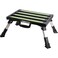 GarfatolRv Aluminum RV Step Stool, 4-Level Adjustable Folding, Black