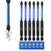 WORKPRO 6PCS PH2 Impact Phillips Screwdriver Bit Set with Holder
