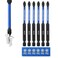 WORKPRO 6PCS PH2 Impact Phillips Screwdriver Bit Set with Holder