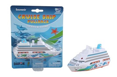 Daron Cruise Ship Pullback w/LightsSounds TT4123