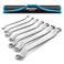DURATECH 7-Piece Anti-slip Offset Box Wrench Set, Metric, 6-19mm