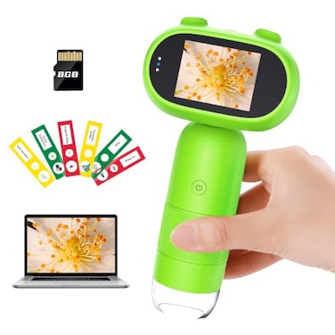 Hayve Handheld Digital Microscope for Kids 1000X CM4 Pocket Microscope
