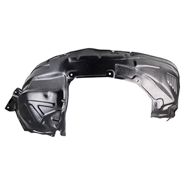 TRQ Front Left Inner Fender Liner Black Drivers Side