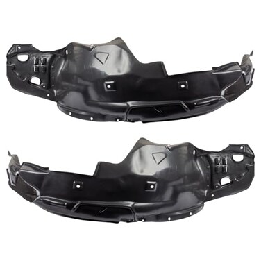 TRQ Front Driver and Passenger Side Inner Fender Liner Set