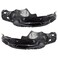 TRQ Front Driver and Passenger Side Inner Fender Liner Set