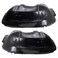 TRQ Front Driver and Passenger Side Inner Fender Liner Set