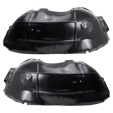 TRQ Front Driver and Passenger Side Inner Fender Liner Set