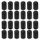 LT Easiyl 50Pcs 6mm D Shaft Black Tall Rotary Encoder Control Knob D Hole Control Knob With Concave Cap Potentiometer Knobs 6mm Shaft Knob Black