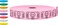 Tacticai 2000 Smile Raffle Tickets, Single Roll, Pink